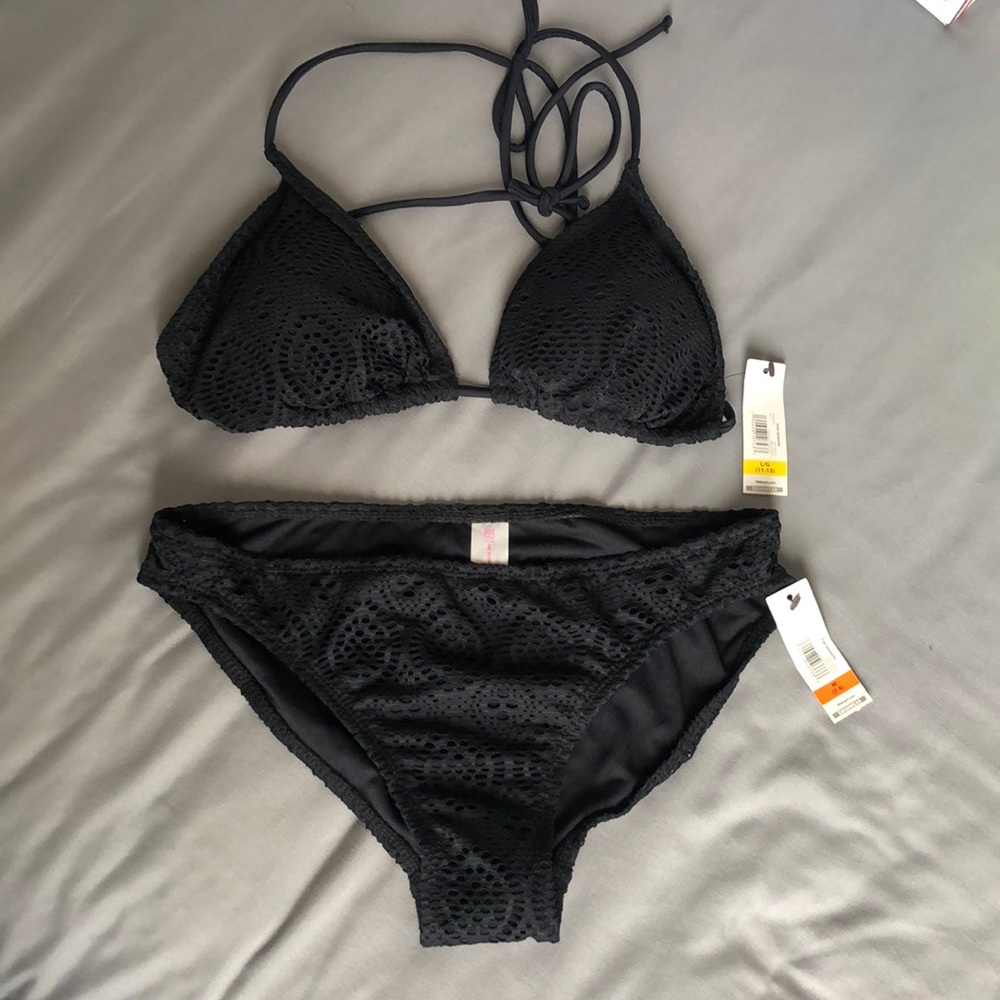 No Boundaries Black Bikini